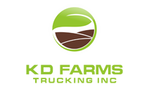 KD Farms Trucking Logo